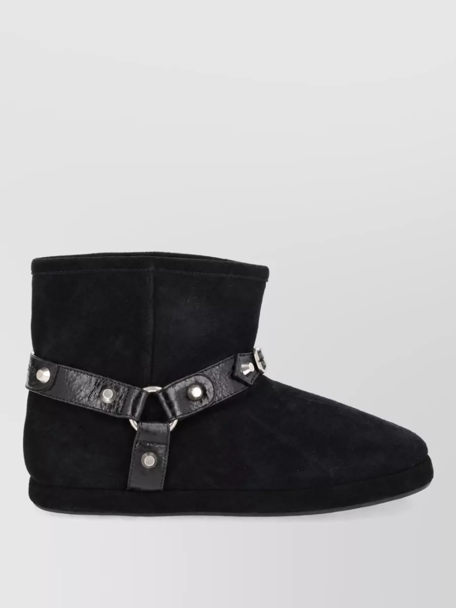 Balenciaga Leather Slippers