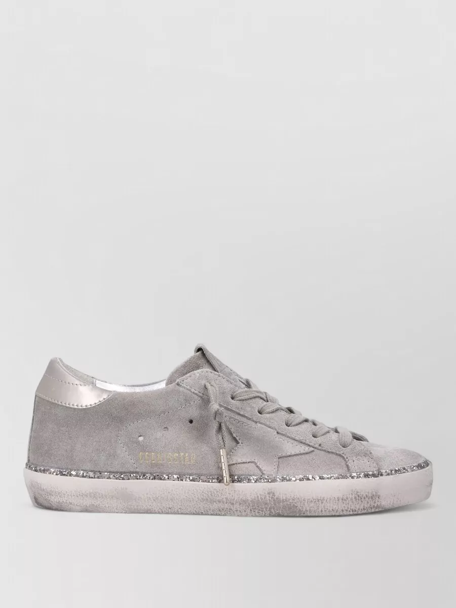 Golden Goose Suede Low-Top Sneakers