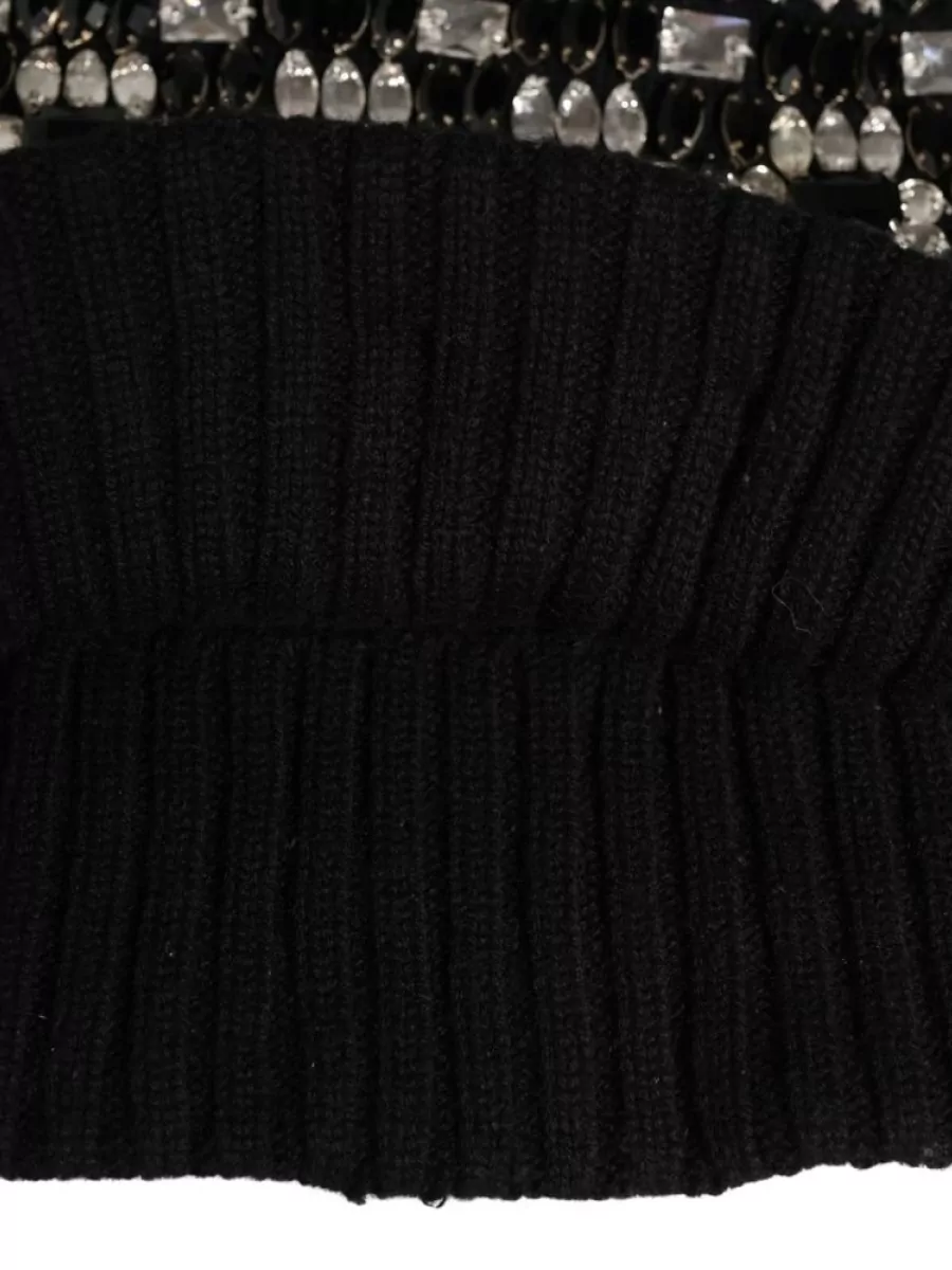 Dolce&Gabbana Crystal Embellished Balaclava