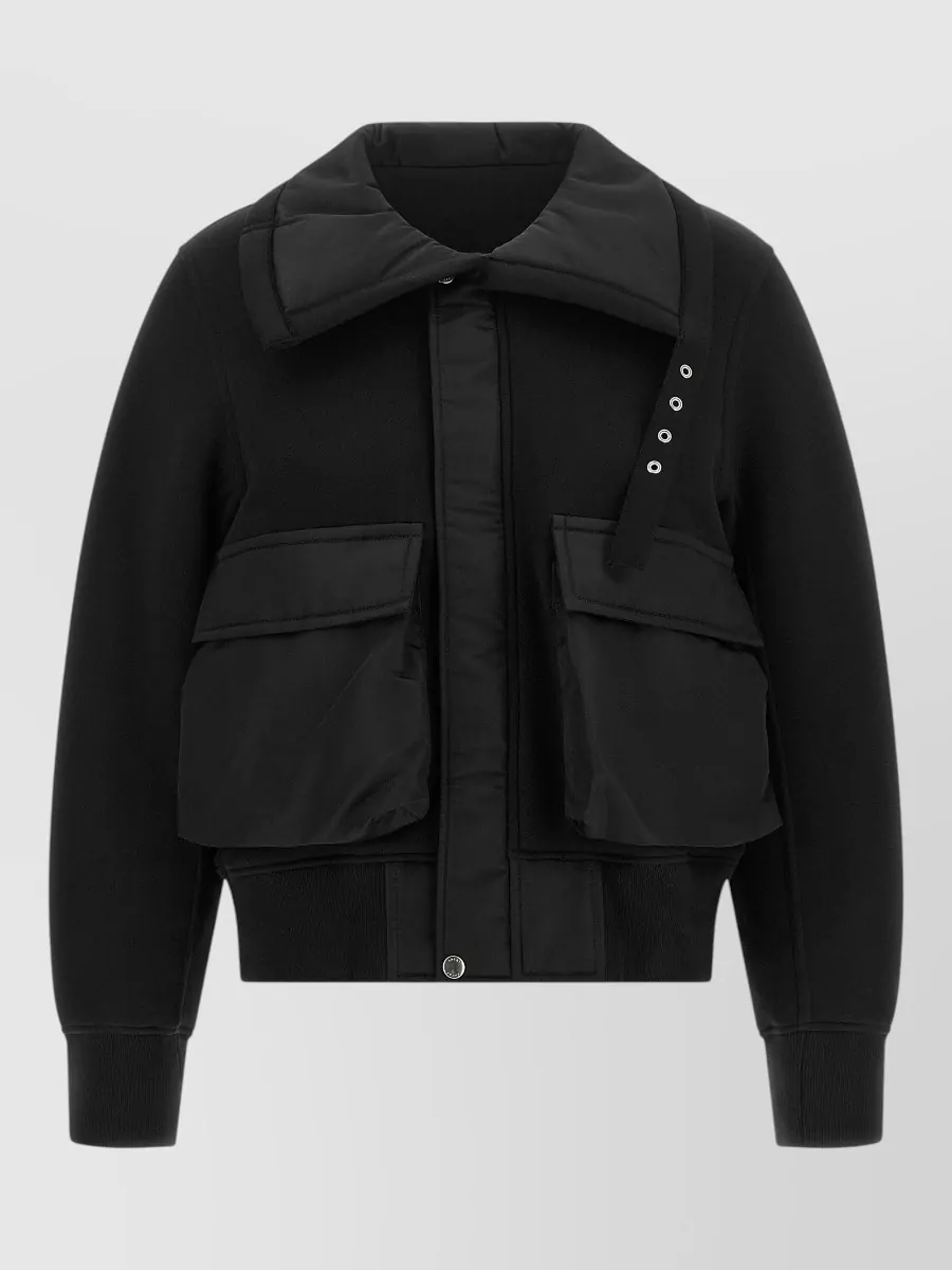 Sacai Oversized single breasted coat