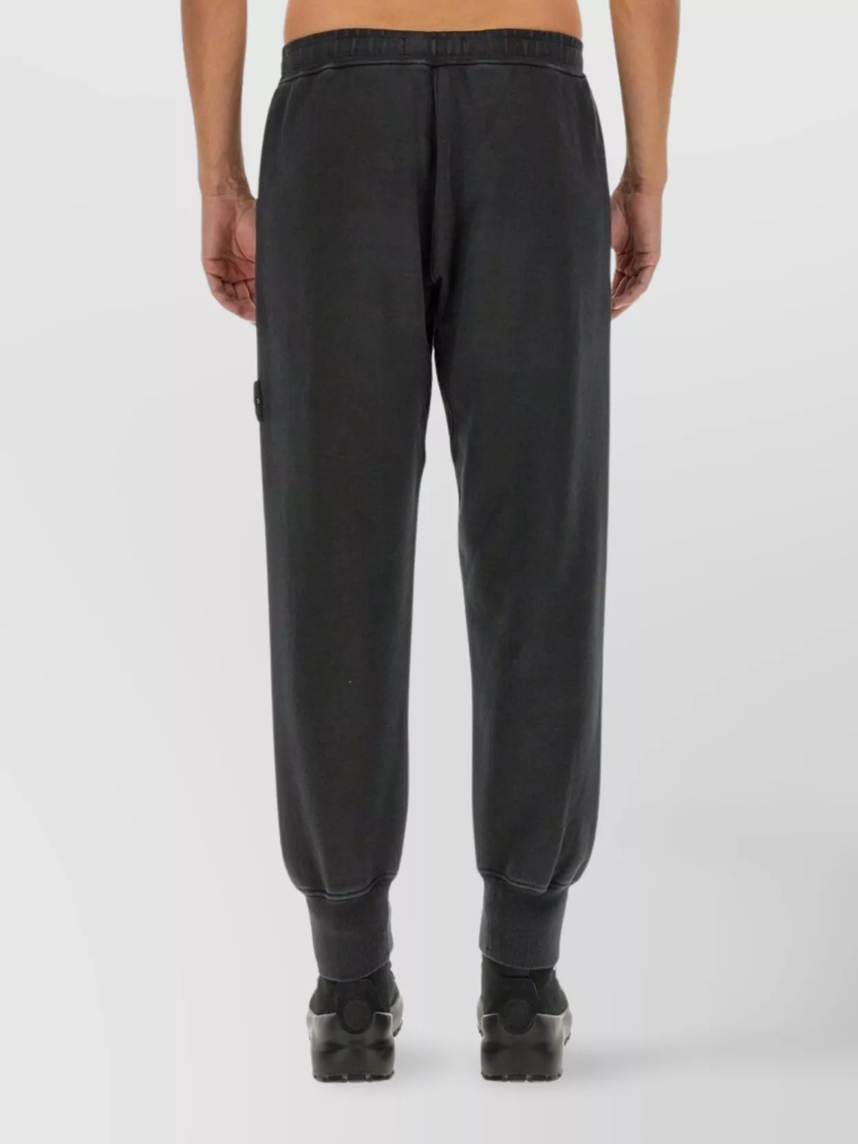 Stone Island Elastic Waistband Ribbed Cuffs Side Pockets