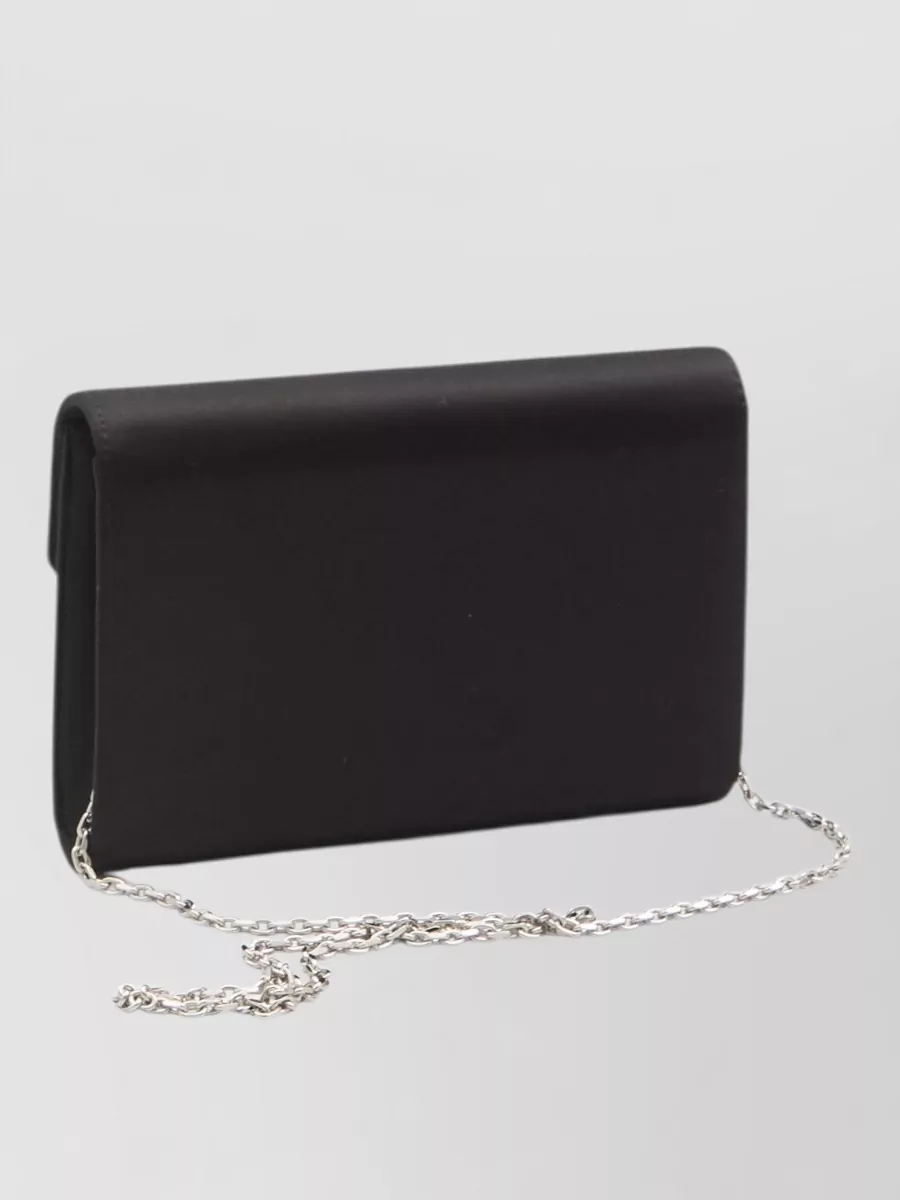 Roger Vivier Satin Mini Clutch Bag
