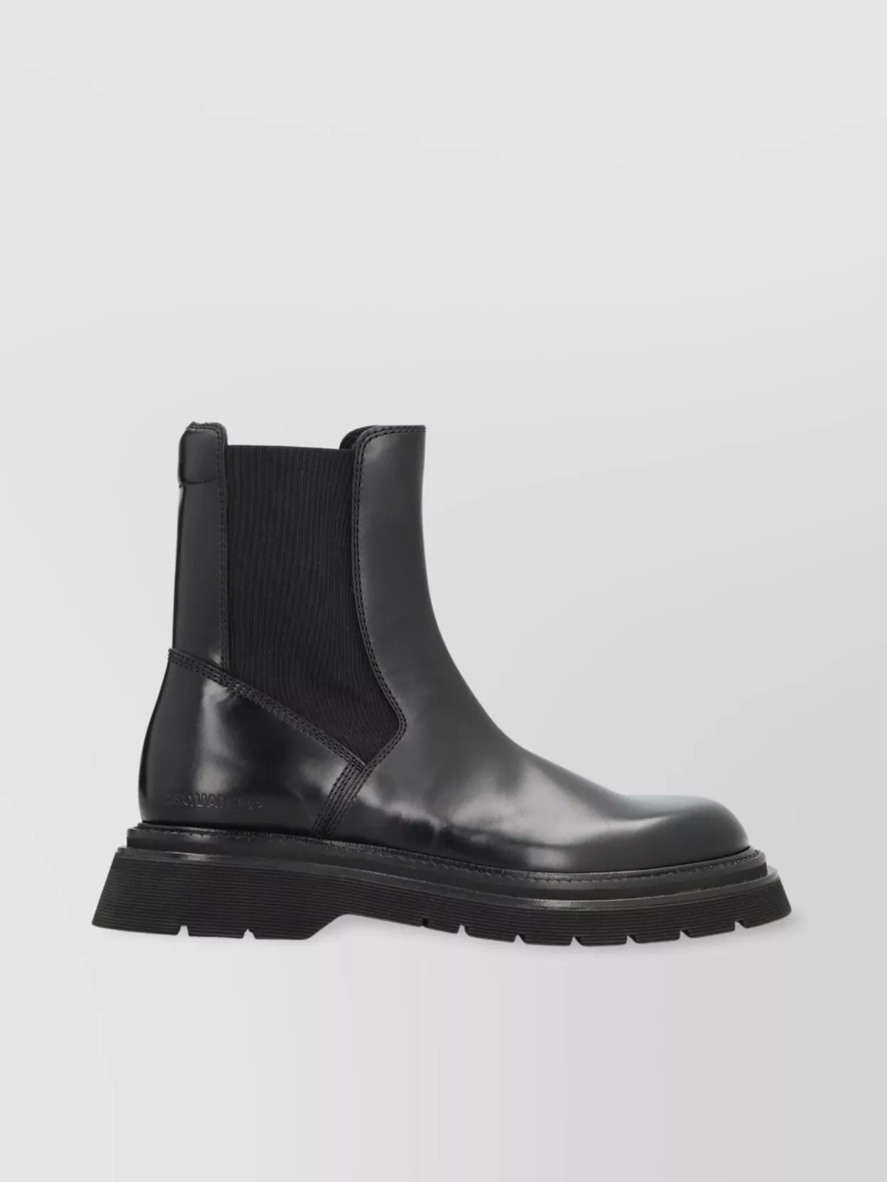 Dsquared2 Chunky Sole Leather Chelsea Boots