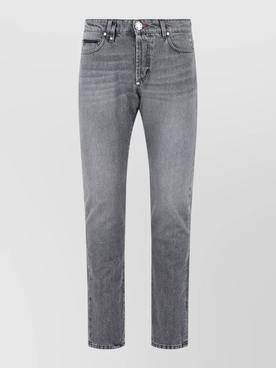 Philipp Plein Straight-Leg Denim Jeans