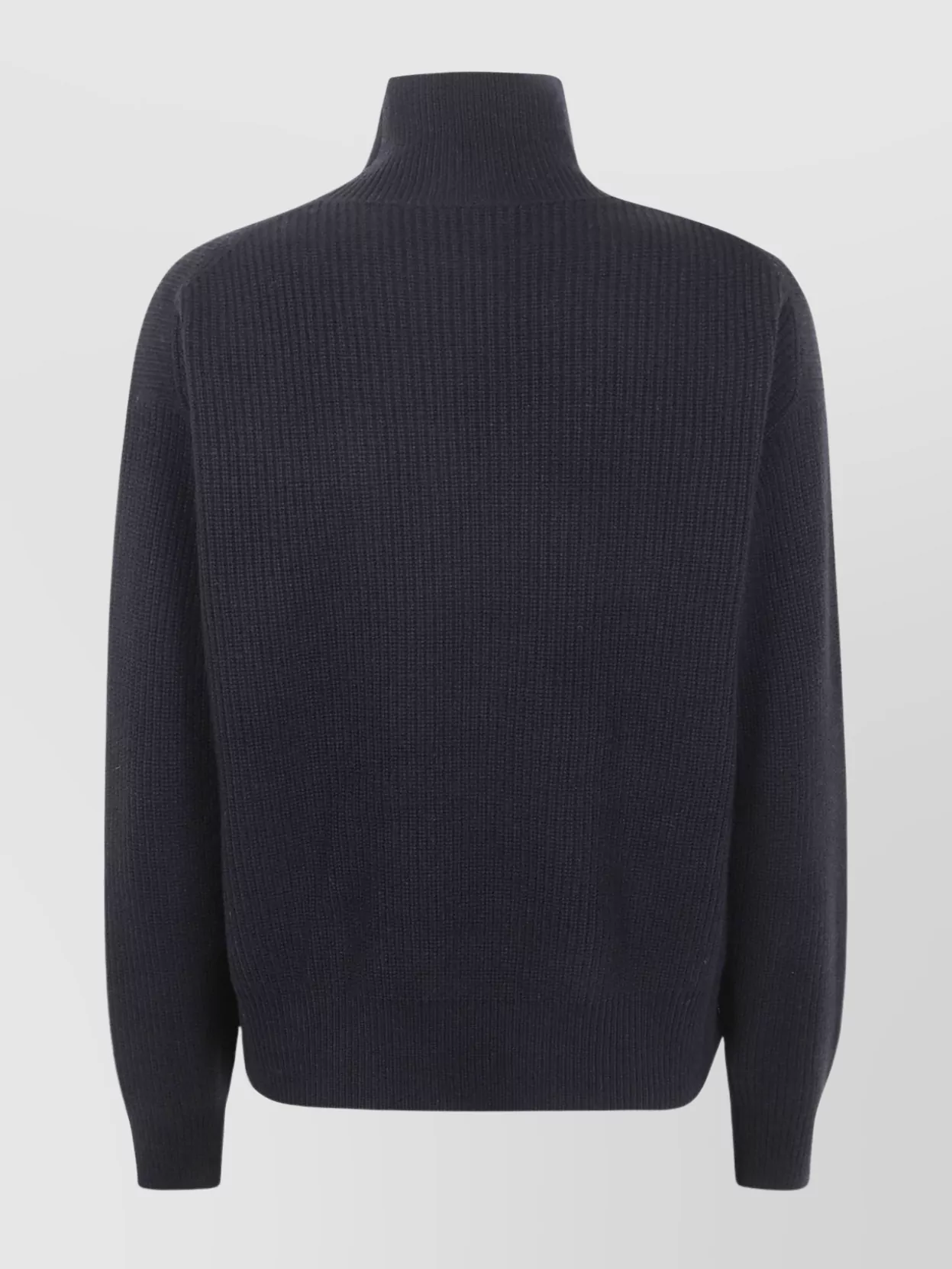 Brunello Cucinelli Cashmere Turtleneck Knit Sweater In Blue