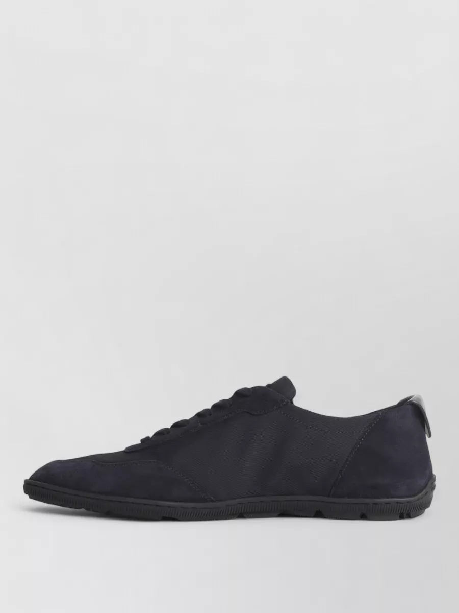 Giorgio Armani Leather Low-Top Sneakers