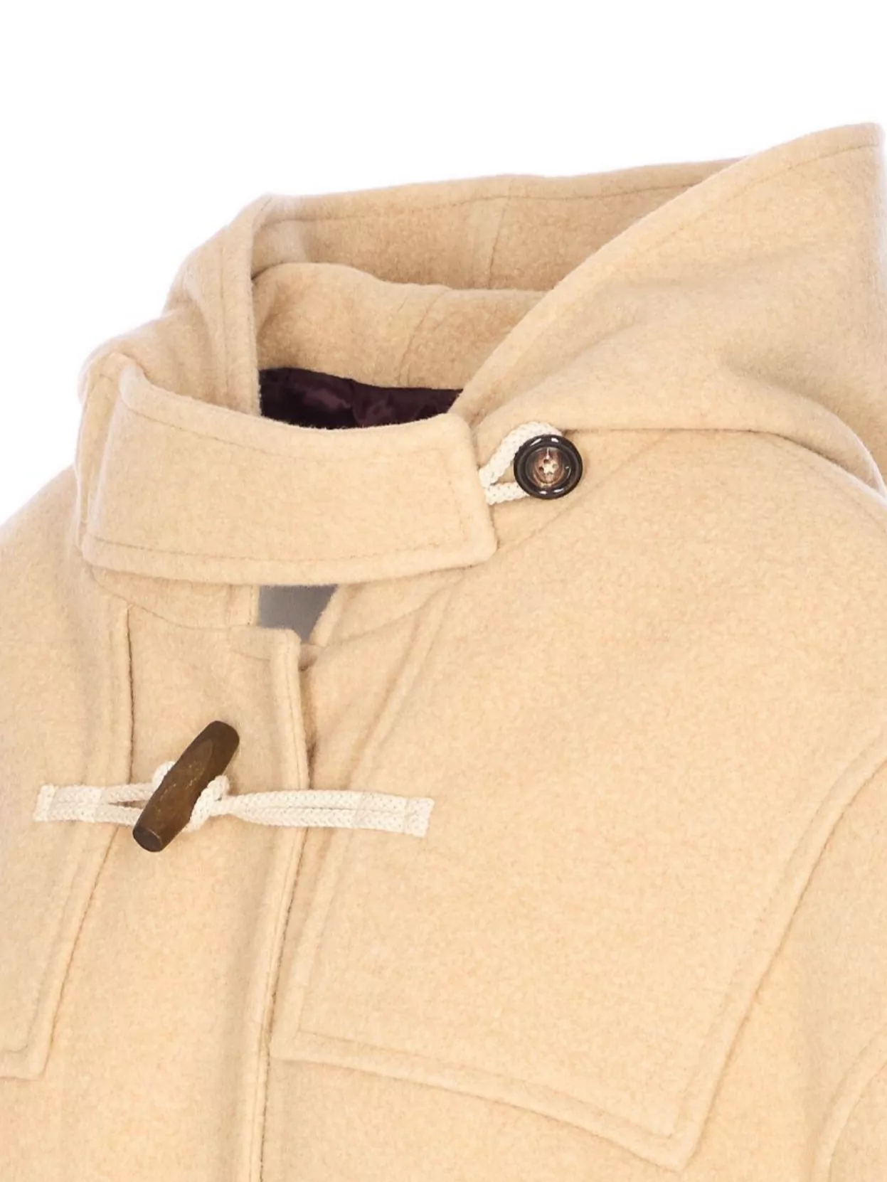 Circolo 1901 Hooded Jacket With Long Sleeves And Pockets In Neutral
