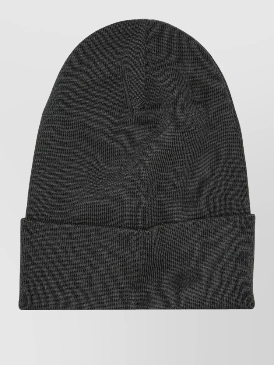 Moncler Grenoble Ribbed Hat Folded Cuff