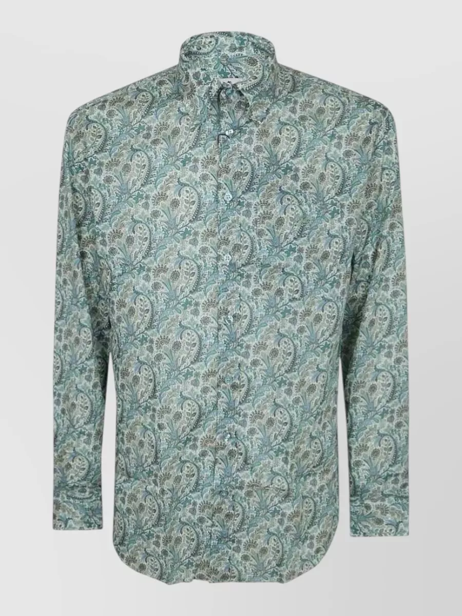 Etro paisley-print long-sleeve shirt