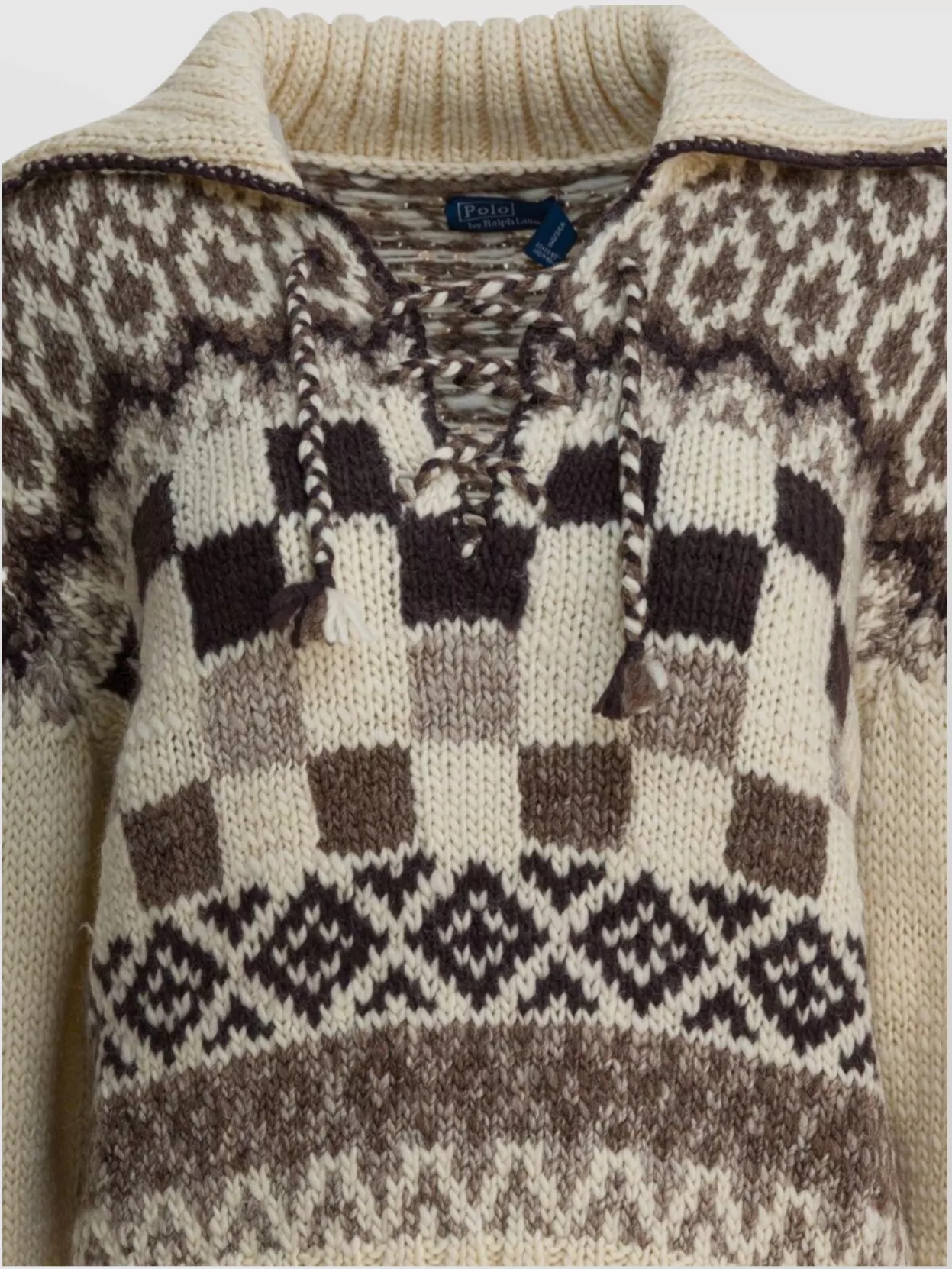 Polo Ralph Lauren Long Sleeve Knitwear With Ribbed Cuffs And Hem