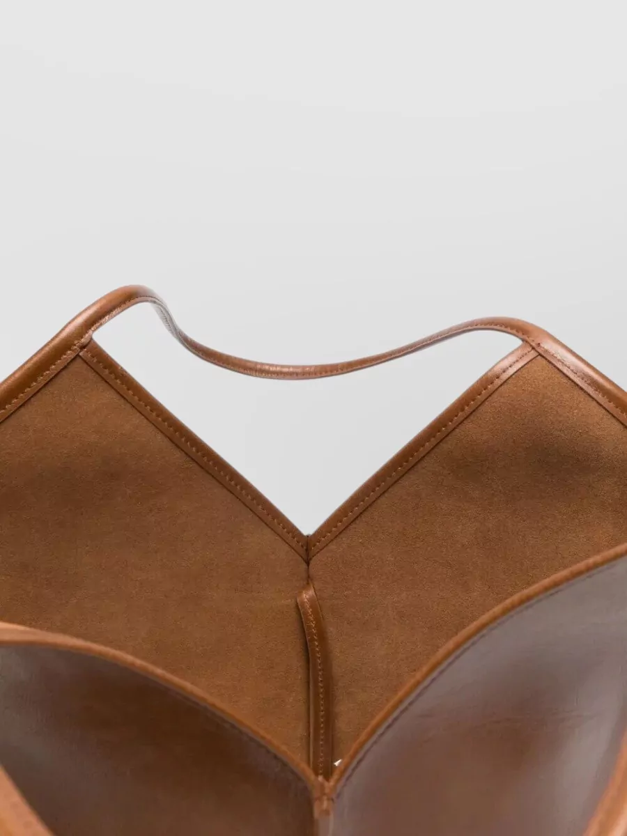 Hereu Calella Leather Tote Bag Dual Handles