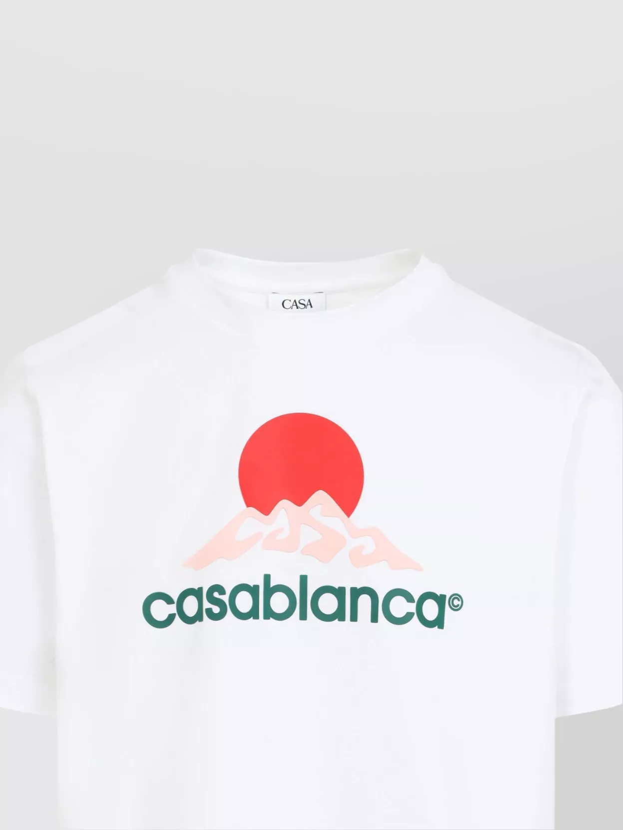 Casablanca Mountain Graphic Print T-Shirt