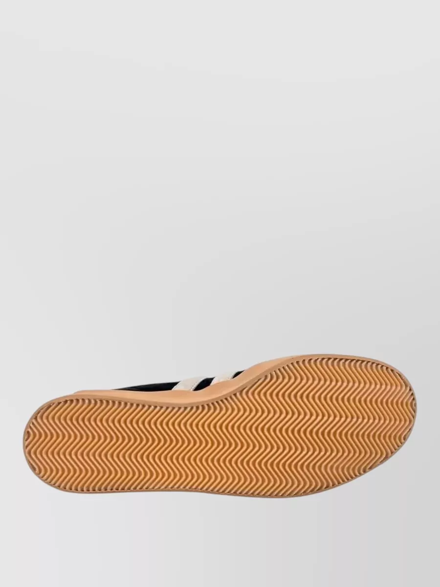 Y-3 Suede Leather Lace-Up Sneakers