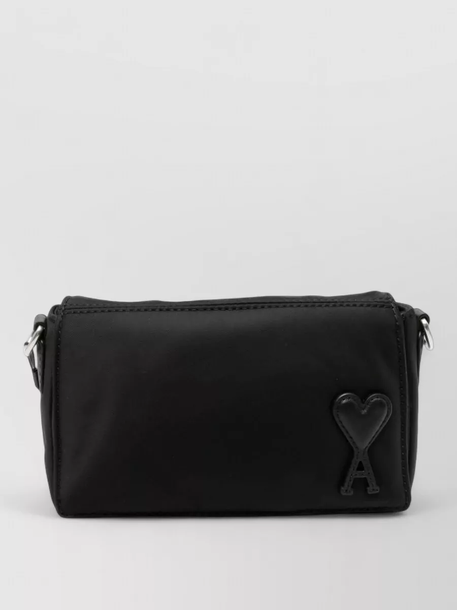 Ami Paris nylon camera bag
