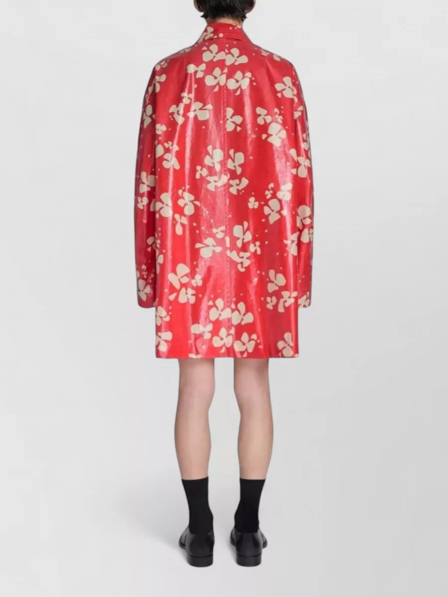 Dries Van Noten Printed Cotton Coat