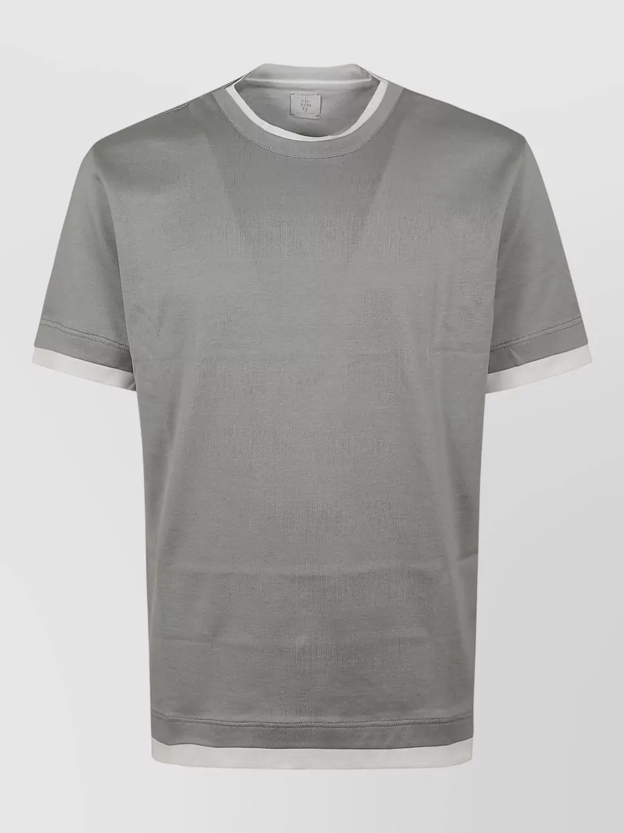 Eleventy Cotton regular-fit crewneck t-shirt