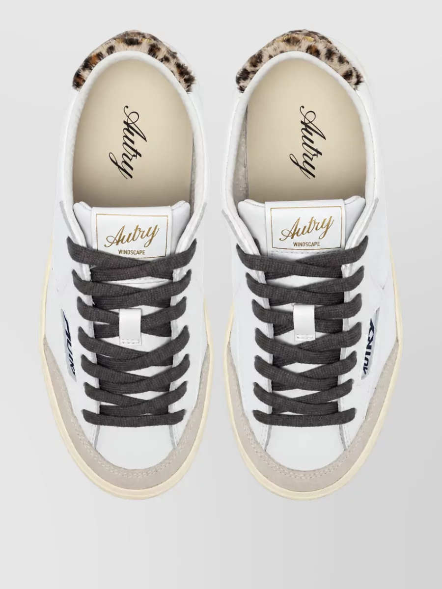 Autry Leopard-Print Low-Top Sneakers