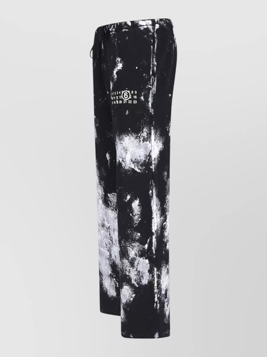 Mm6 Maison Margiela Straight Cotton Trousers
