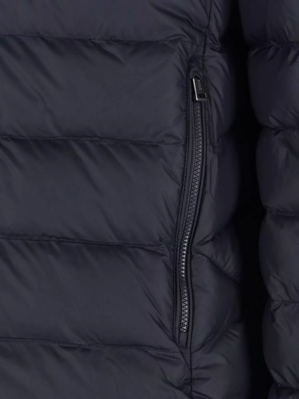 Polo Ralph Lauren Puffer High Collar Side Zip Pockets