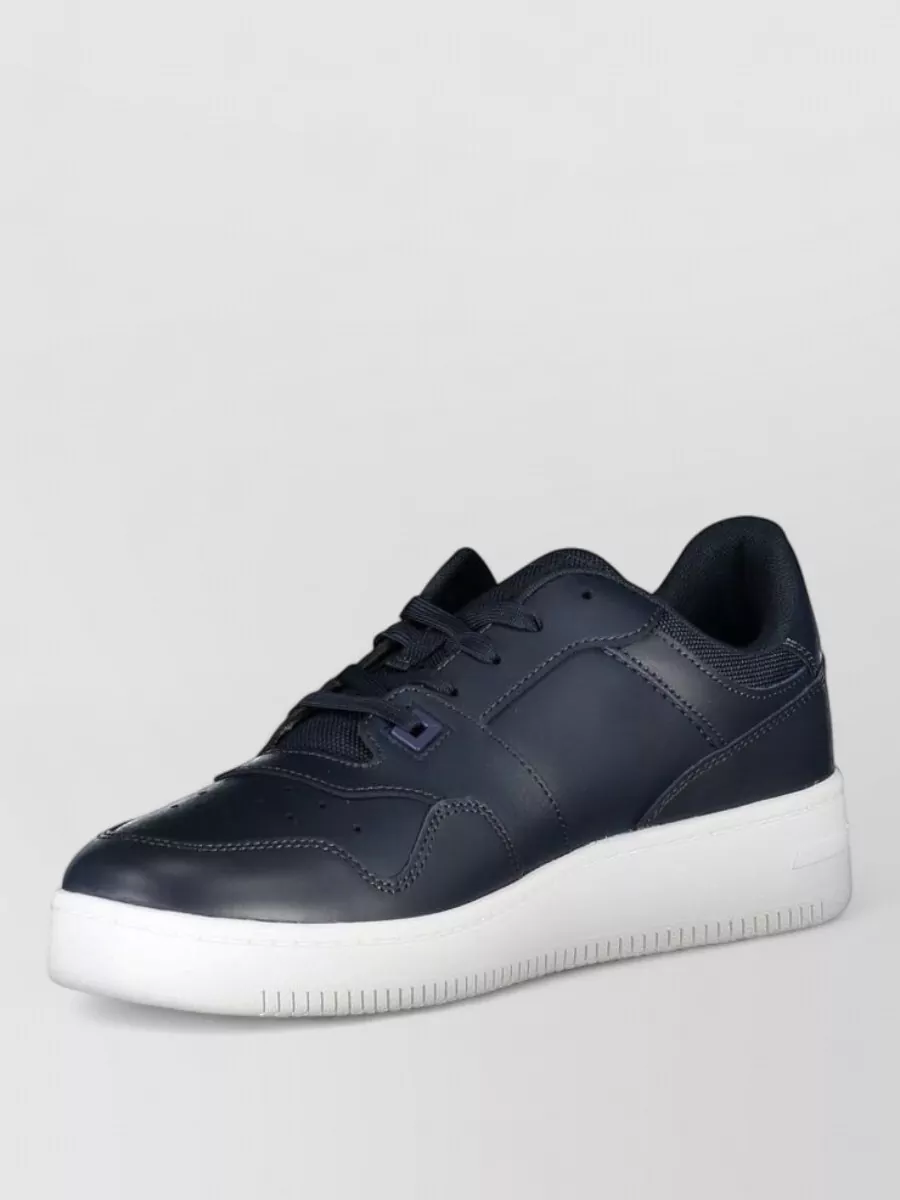Tommy Hilfiger Leather Low-Top Sneakers