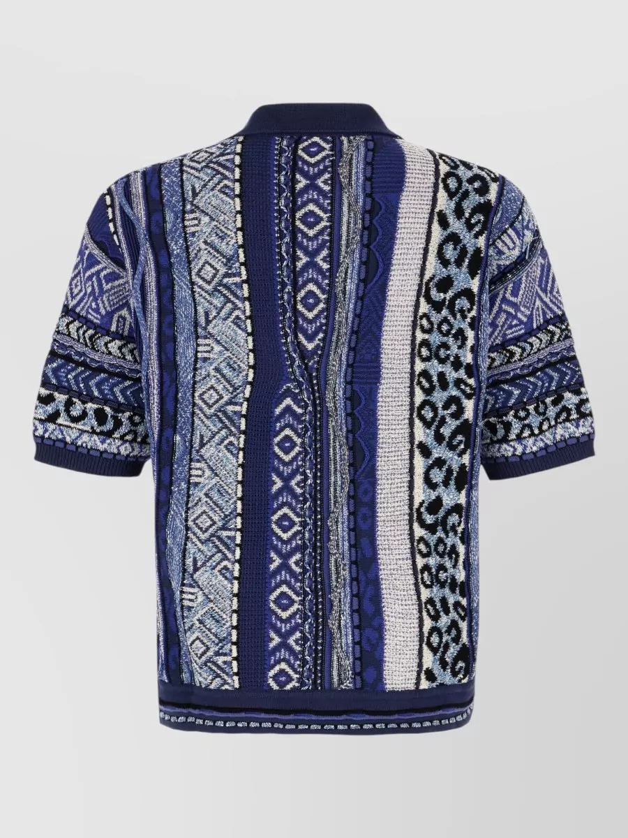 Laneus Cotton Blend Polo Shirt