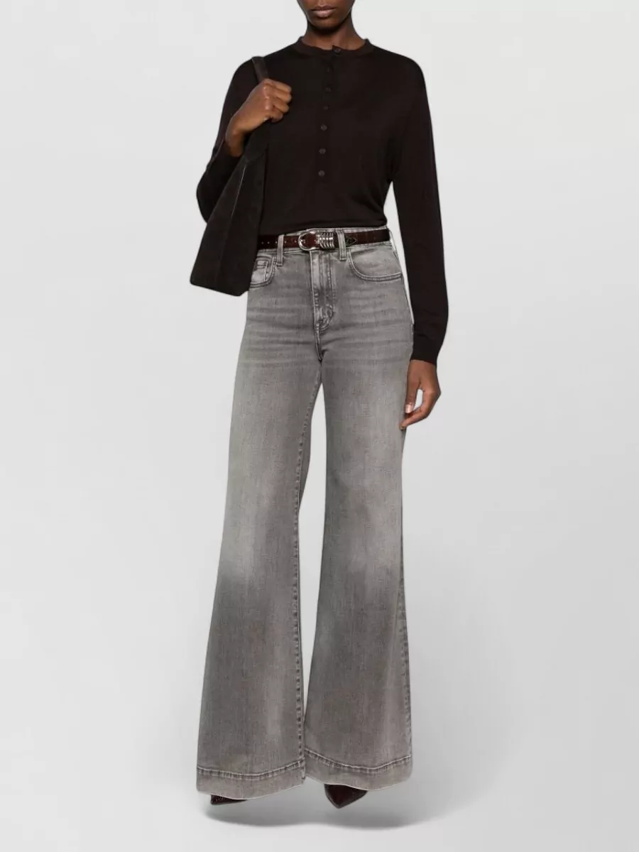 Jacob Cohen Denim High-Rise Wide-Leg Jeans