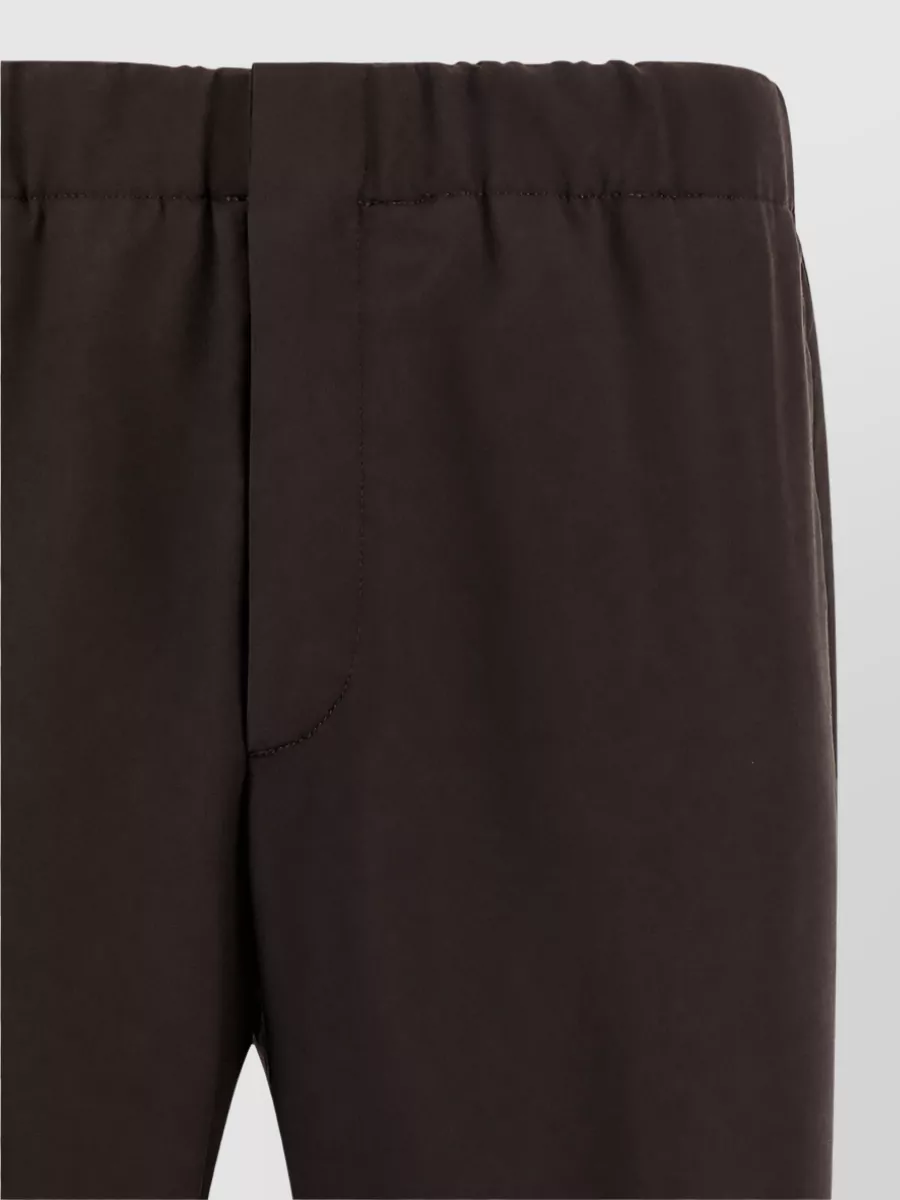 Lardini Virgin wool straight-leg tailored trousers