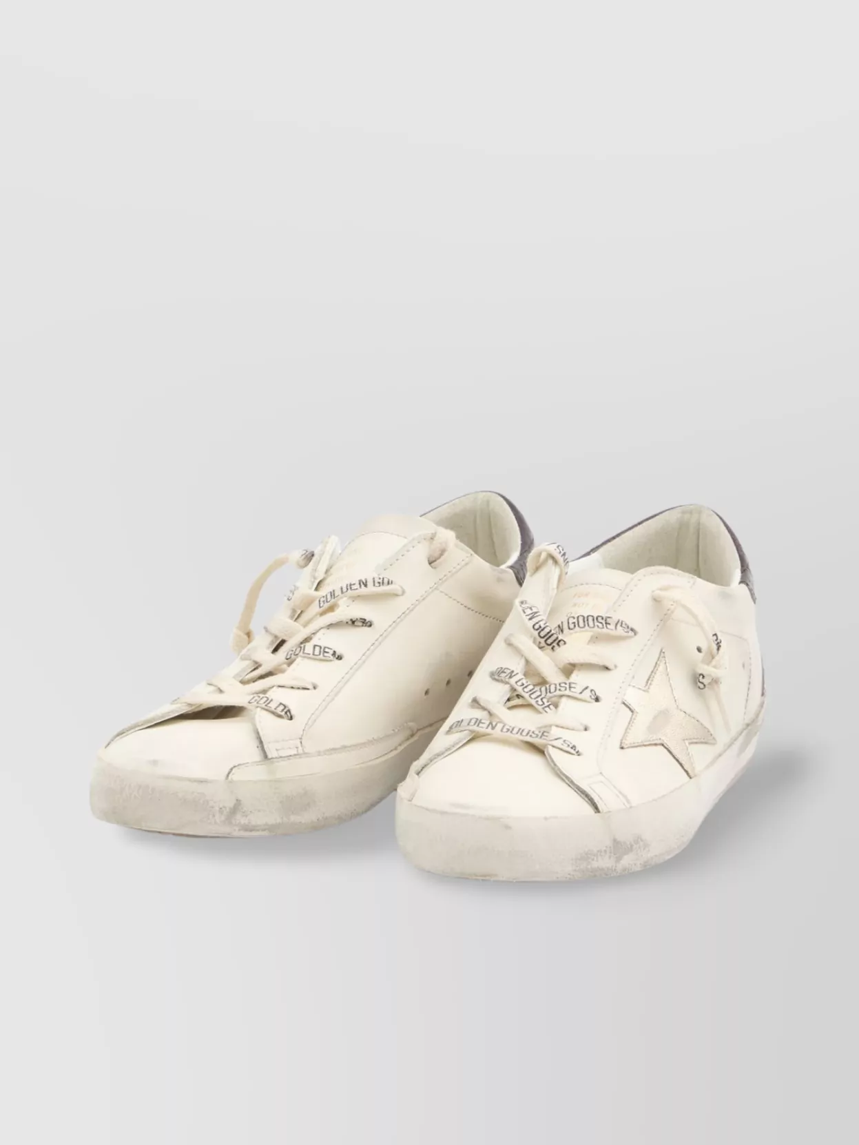 Golden Goose Leather Star Vintage Sneakers
