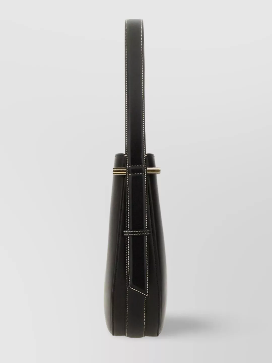 Victoria Beckham Medium Curved Hobo Bag With Gold-tone Hardware