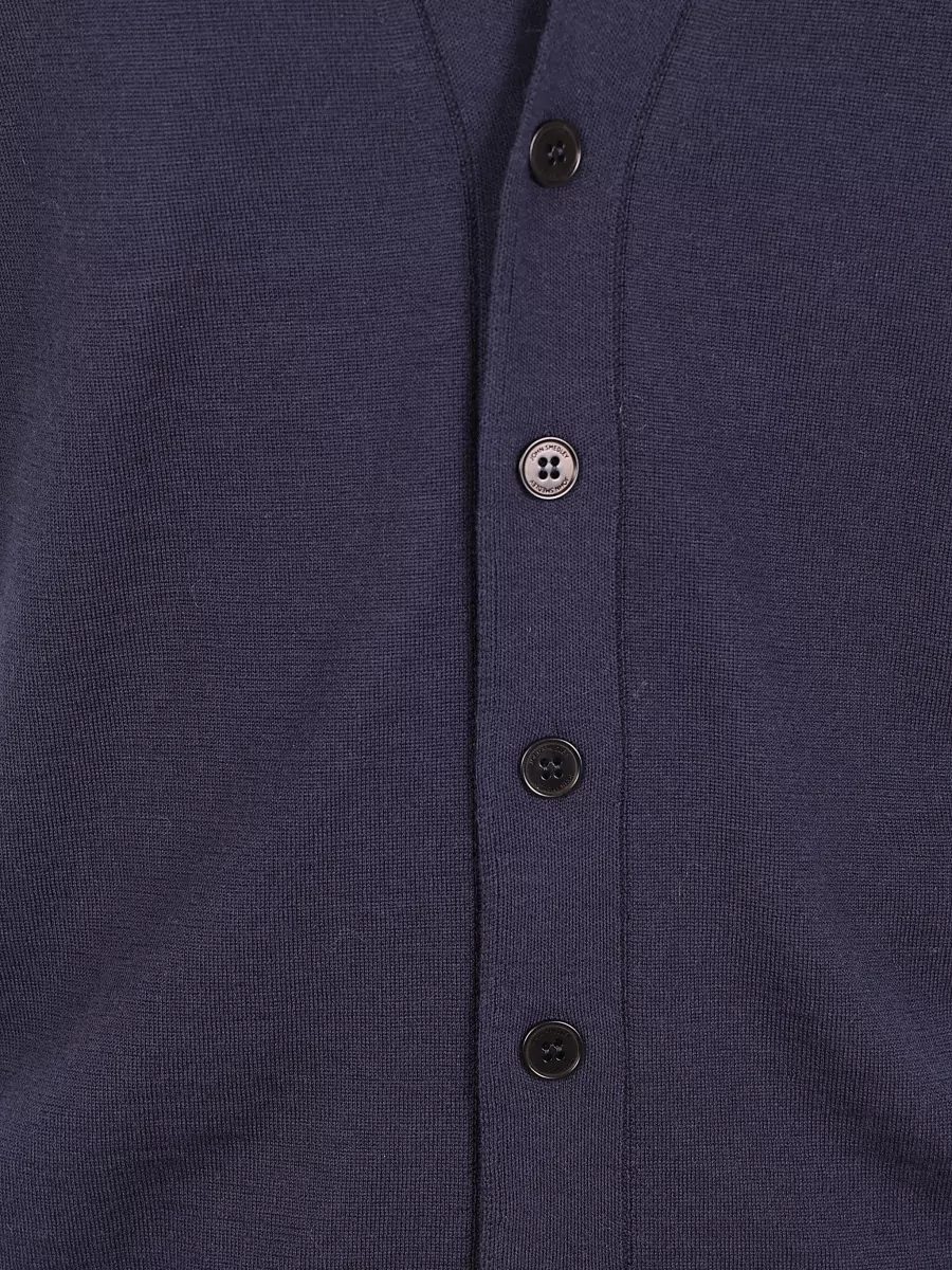 John Smedley Merino Wool V-Neck Vest
