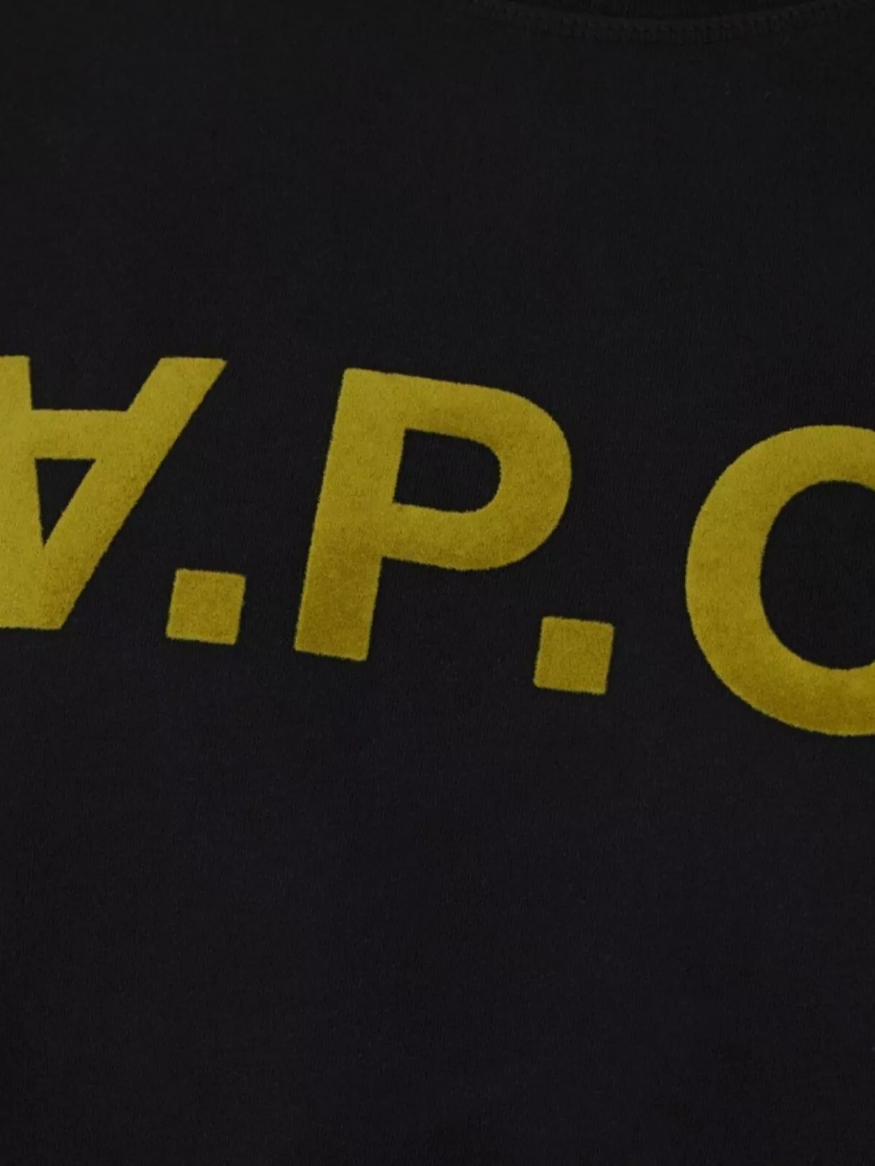 Apc A.p.c. Standard Grand Vpc Oversize Sweatshirt In Black