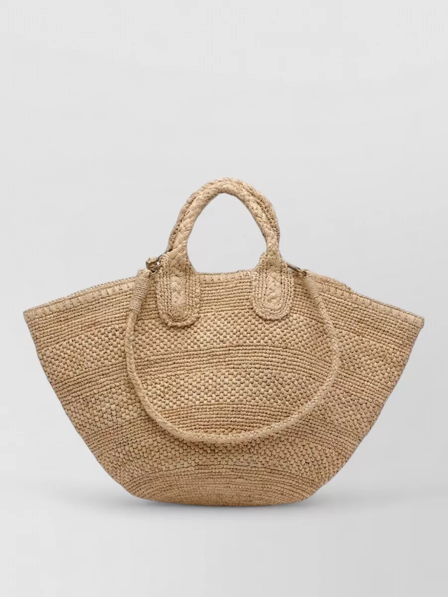 Ibeliv Raffia Beach Bag