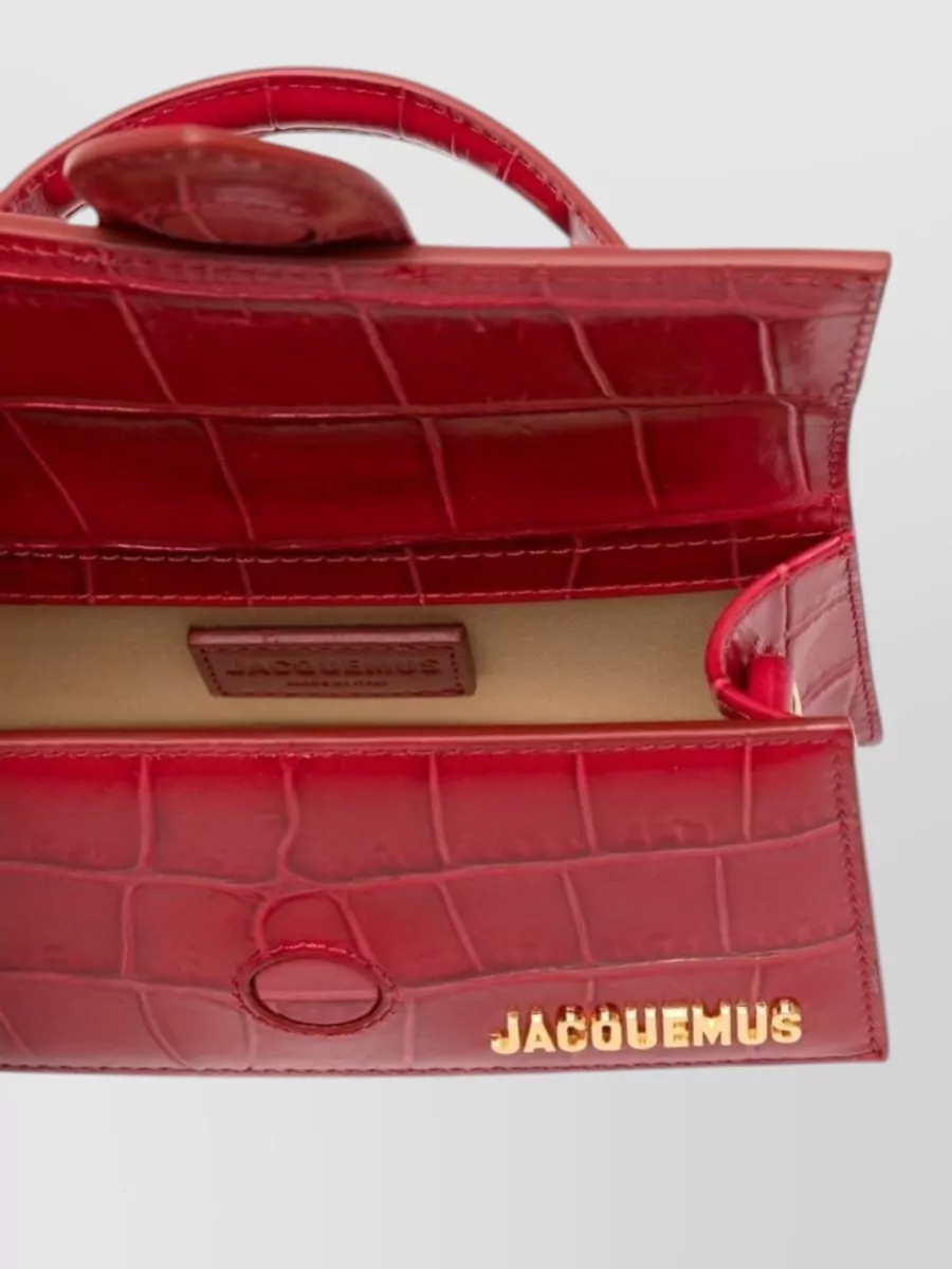 Jacquemus Le Bambino Calf Leather Mini Bag