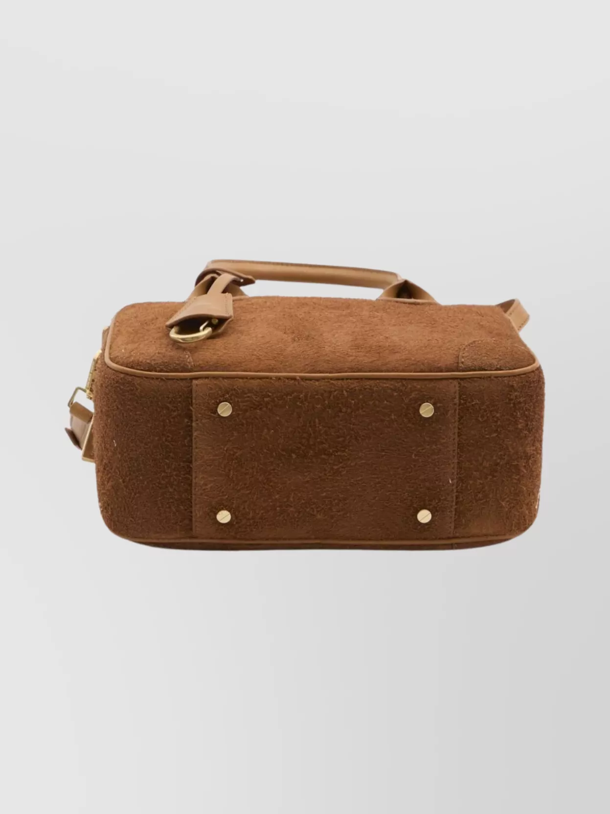 Golden Goose Luxe Suede Shoulder Bag With Detachable Strap