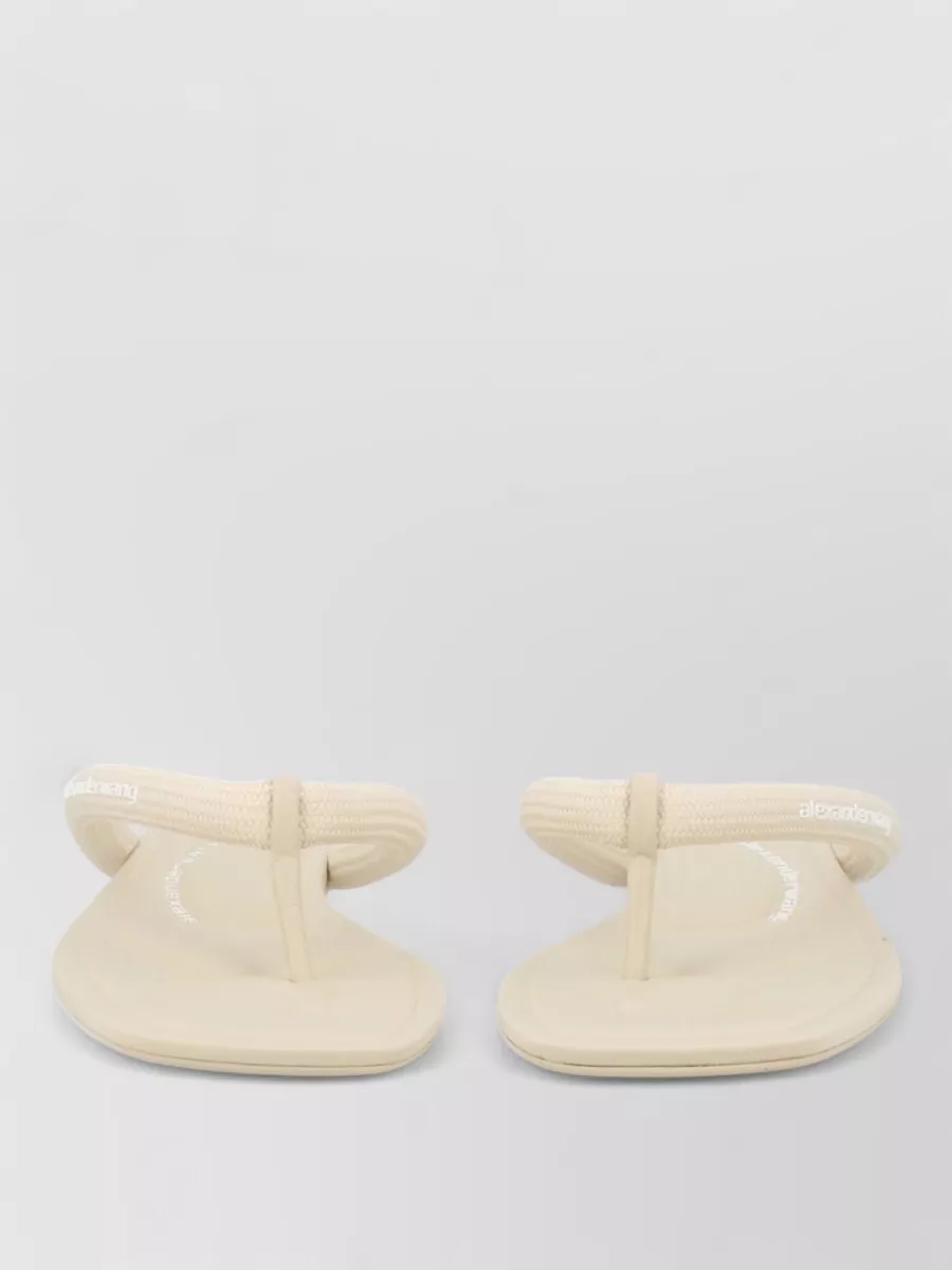 Alexander Wang tubular thong sandals