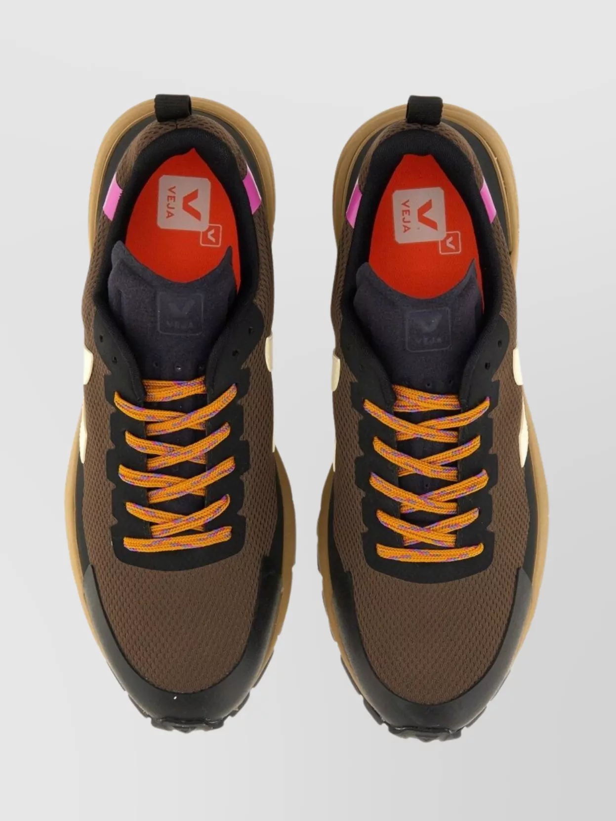 Veja Mesh Upper Dekkan Sneakers With Pull Tab And Rubber Sole