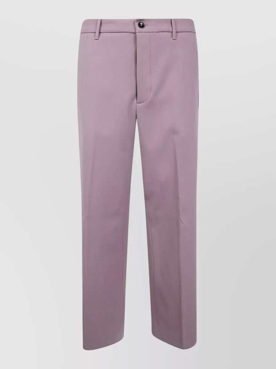 Nine In The Morning wool baggy straight-leg trousers