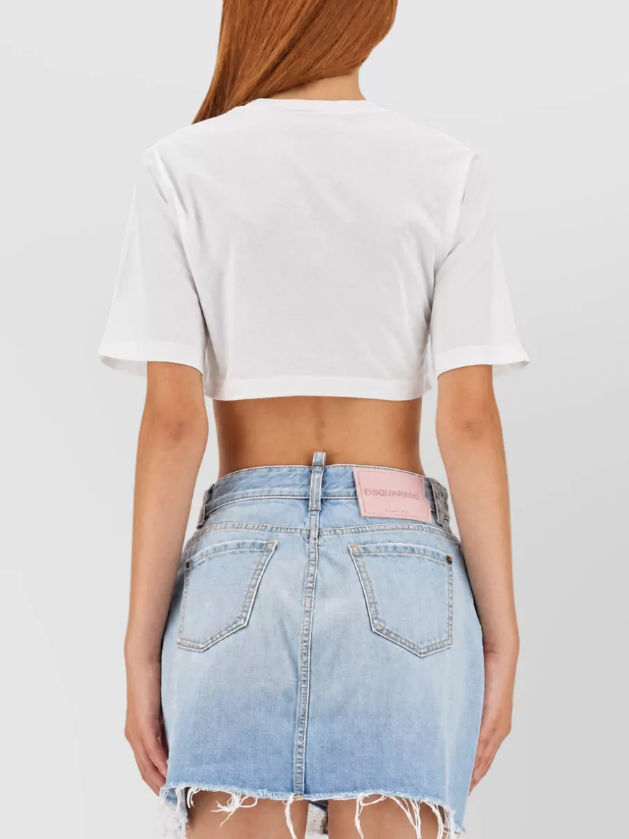 Dsquared2 Cropped T Shirt