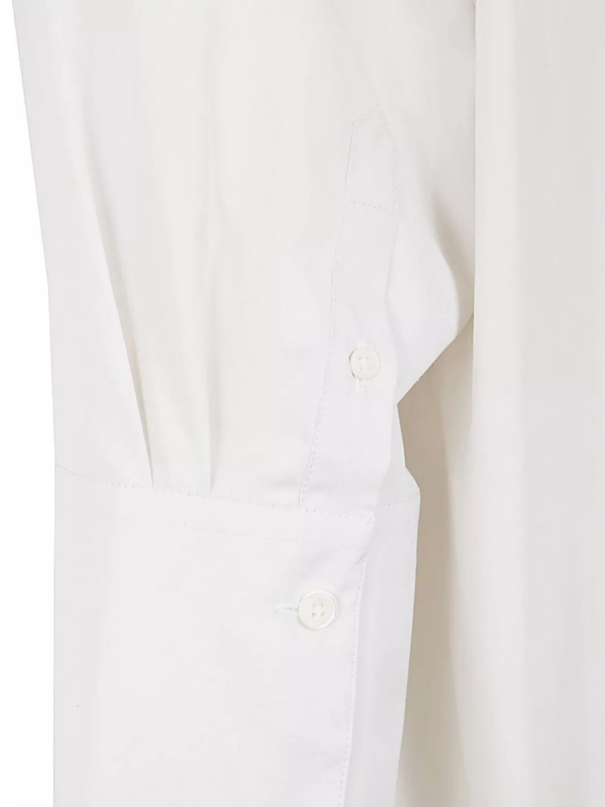 Ami Paris Shirt Mandarin Collar Buttoned Cuffs