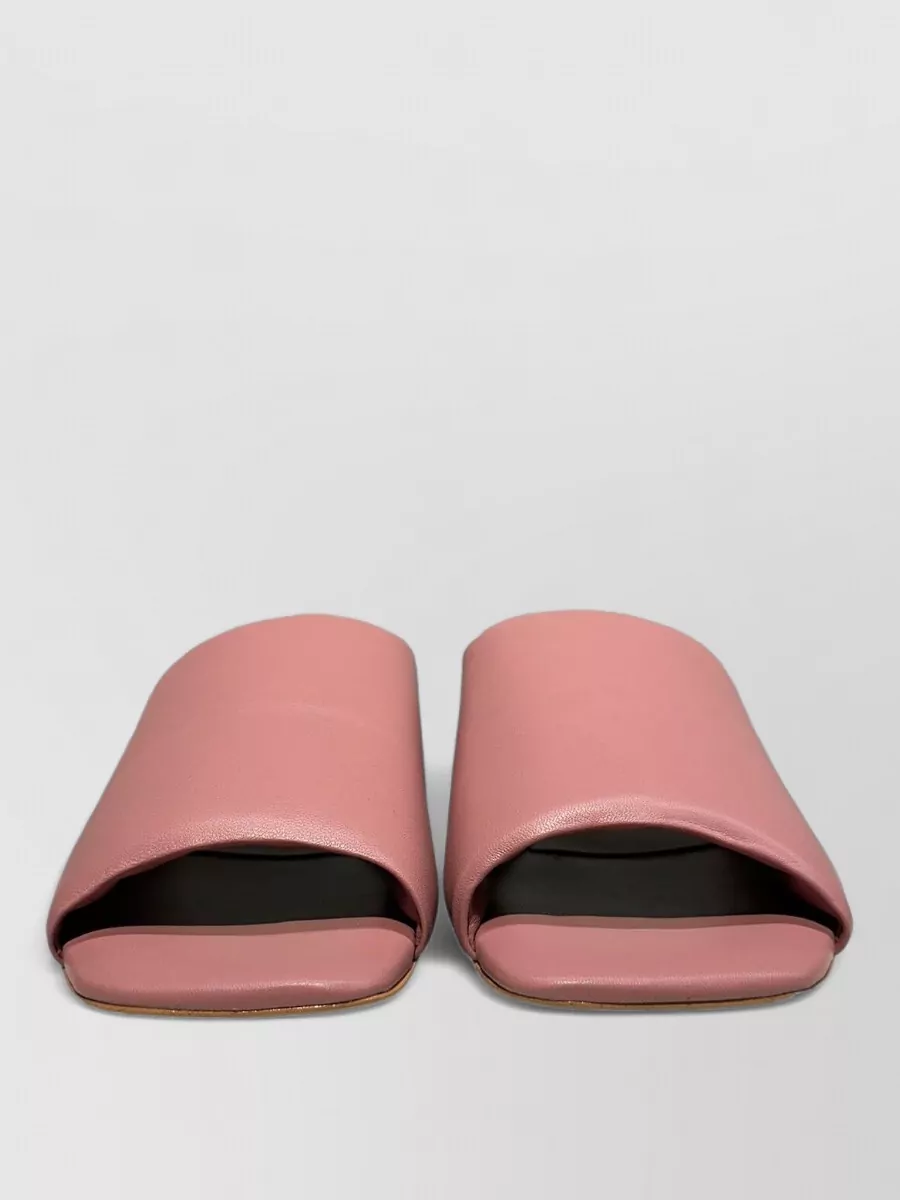 La Rose Leather mules
