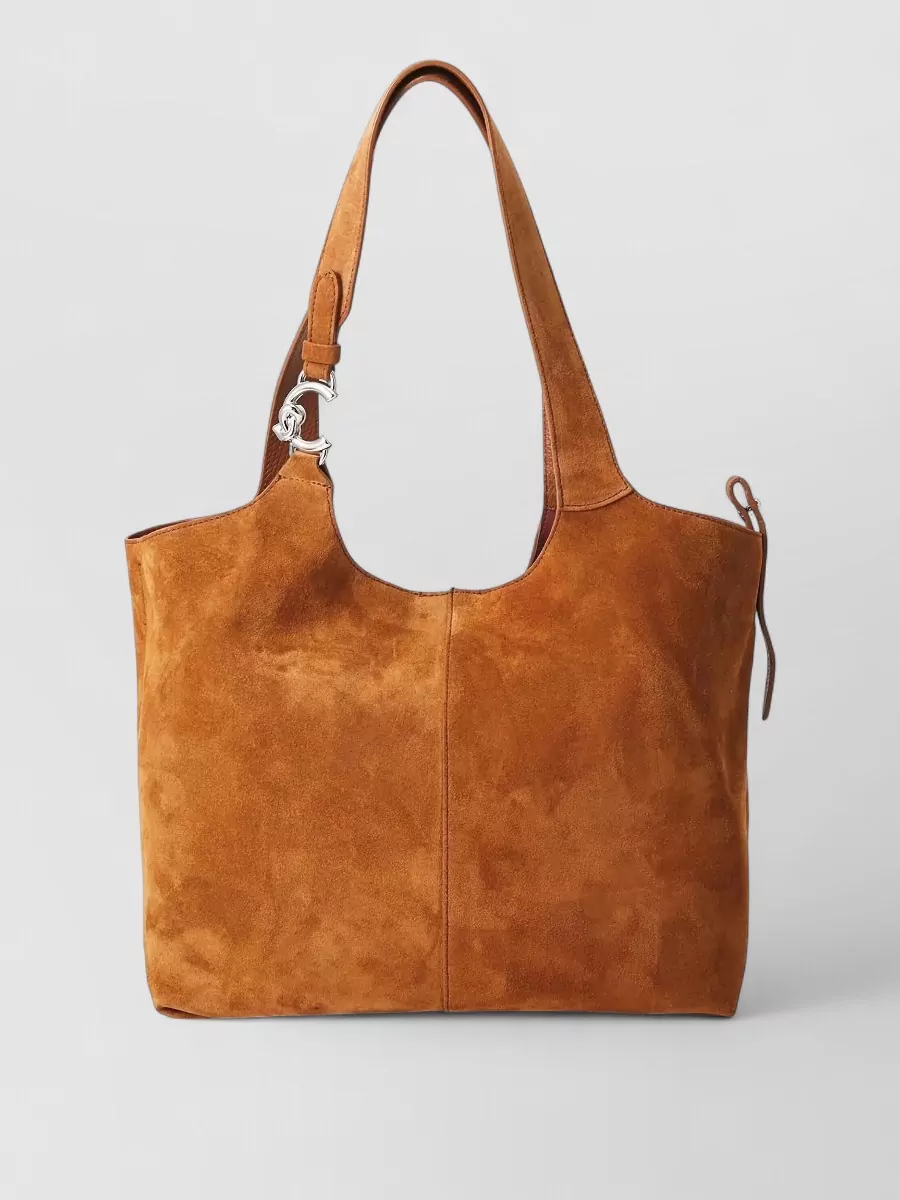 Coccinelle Suede Shoulder Bag