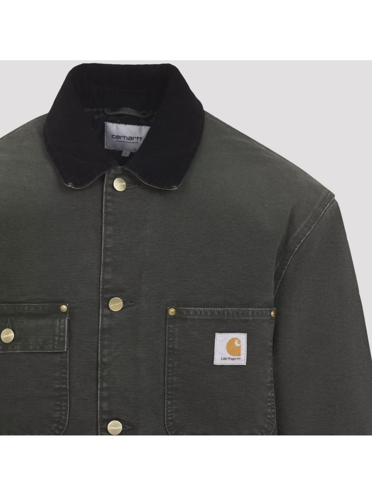 Carhartt Wip Utility Chore Coat Corduroy Collar