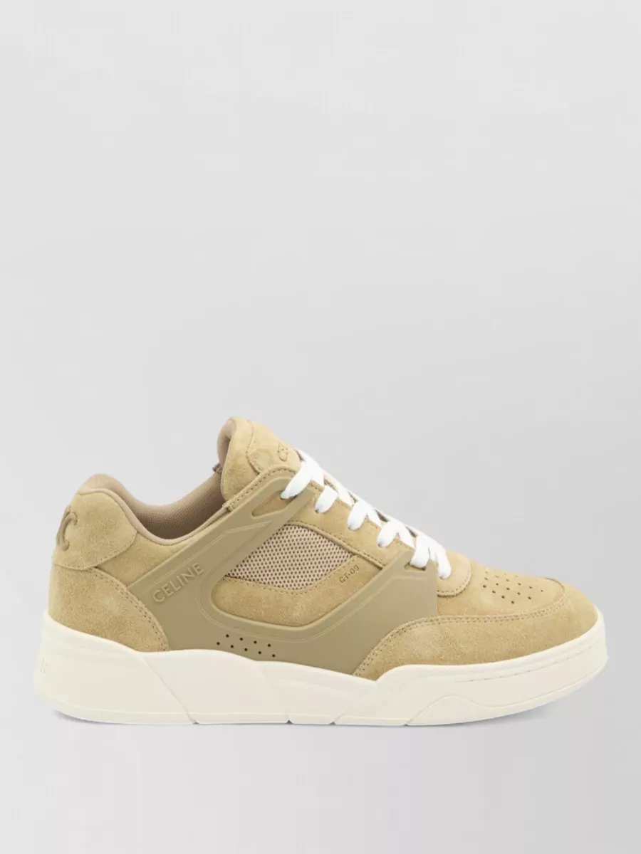Celine Leather Low-Top Sneakers