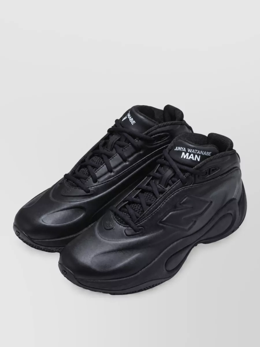 Junya Watanabe leather high-top sneakers