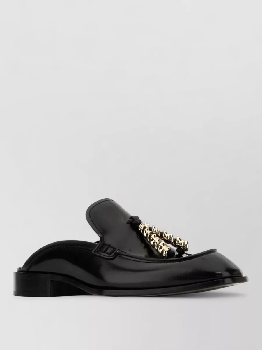 Loewe leather mules