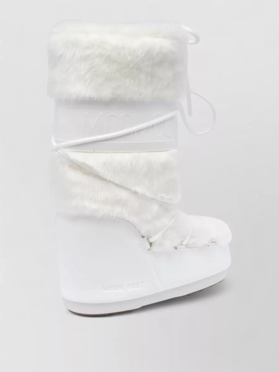 Moon Boot Faux Fur Calf-Length Boots