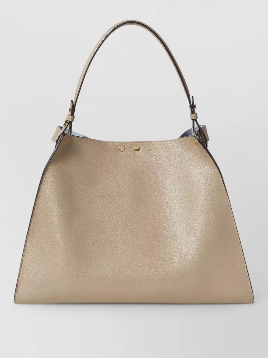 Fendi Large Leather Shoulder Bag