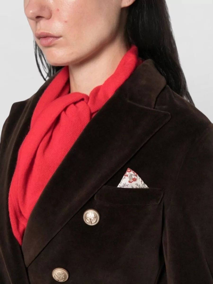 Circolo 1901 Cotton Double-Breasted Suit Jacket