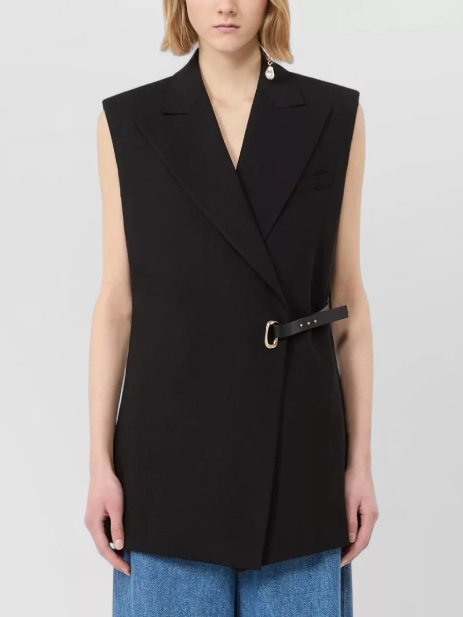 Sportmax Sleeveless Fitted Blazer