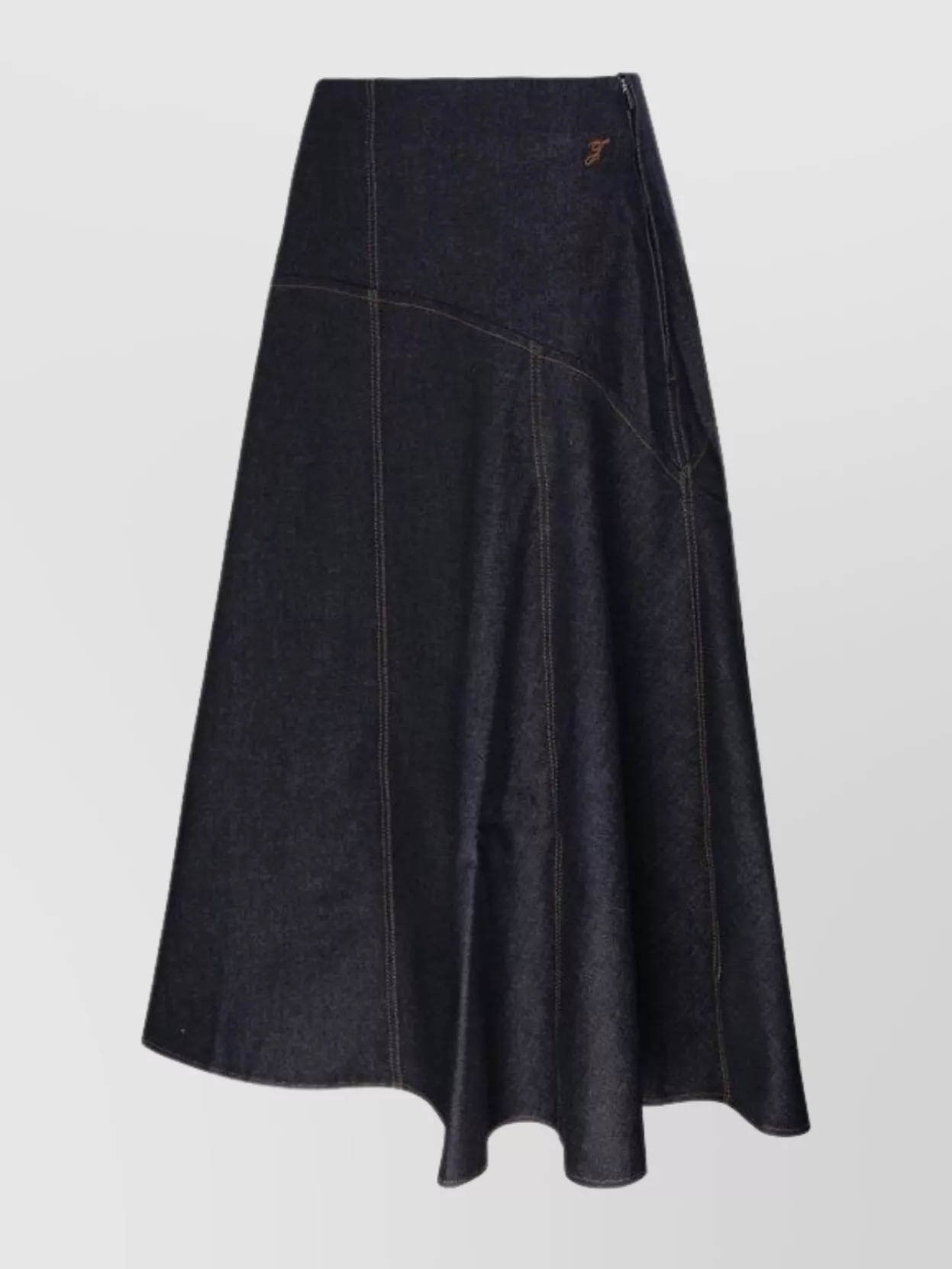 Jacquemus Nimes Triangle Flared Skirt